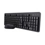 Trust TKM-360 Pack de Teclado y Ratón Inalámbrico Silencioso Negro